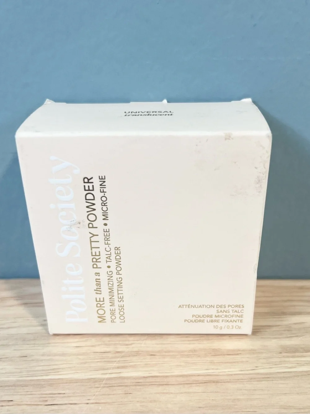Polite Society More than a Pretty Powder Loose Translucent Setting Powder 0.3 Oz